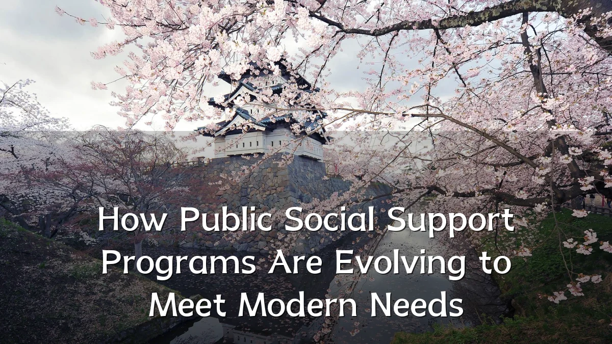 How Public Social Support Programs Are Evolving to Meet Modern Needs