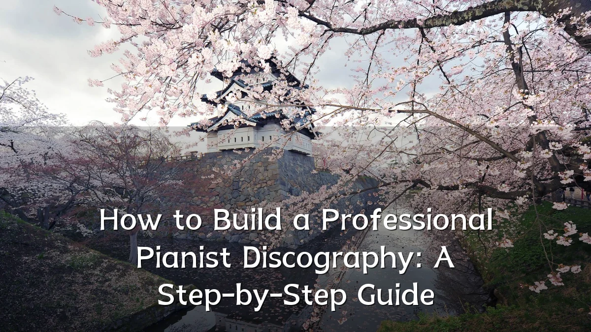 How to Build a Professional Pianist Discography: A Step-by-Step Guide