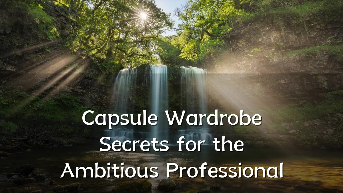 Capsule Wardrobe Secrets for the Ambitious Professional