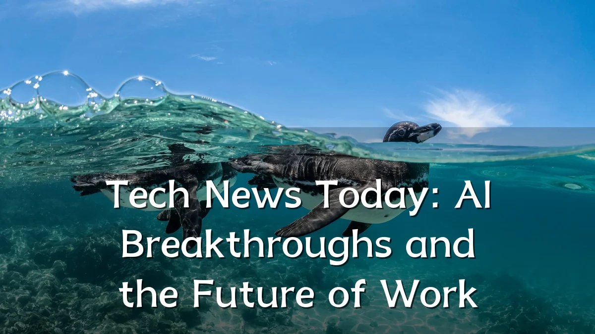 Tech News Today: AI Breakthroughs and the Future of Work